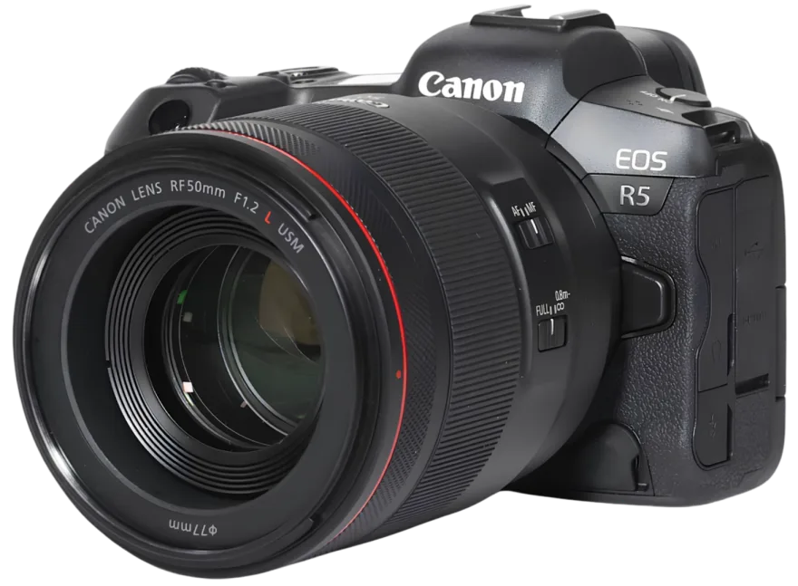 Canon R5 camera used for commercial property photography